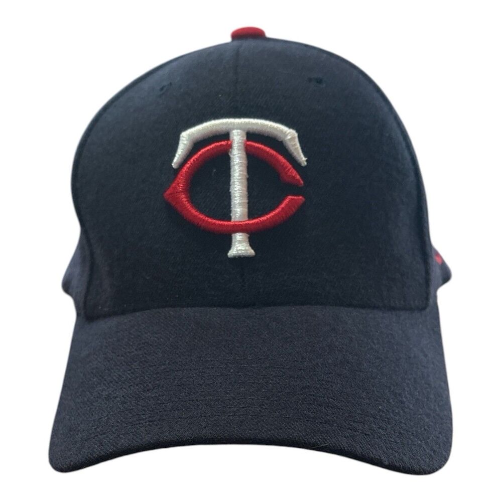 Minnesota Twins Nike MLB Baseball Hat Cap Wool Navy Blue One Size Adjustable